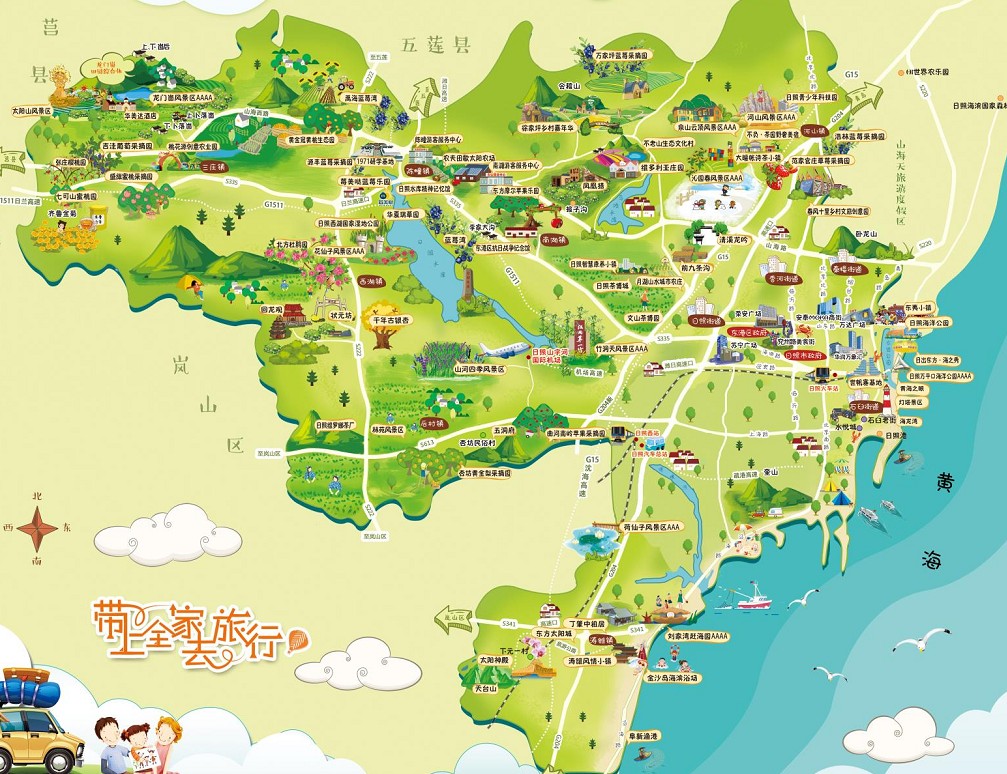 津南景区使用手绘地图给景区能带来什么好处？